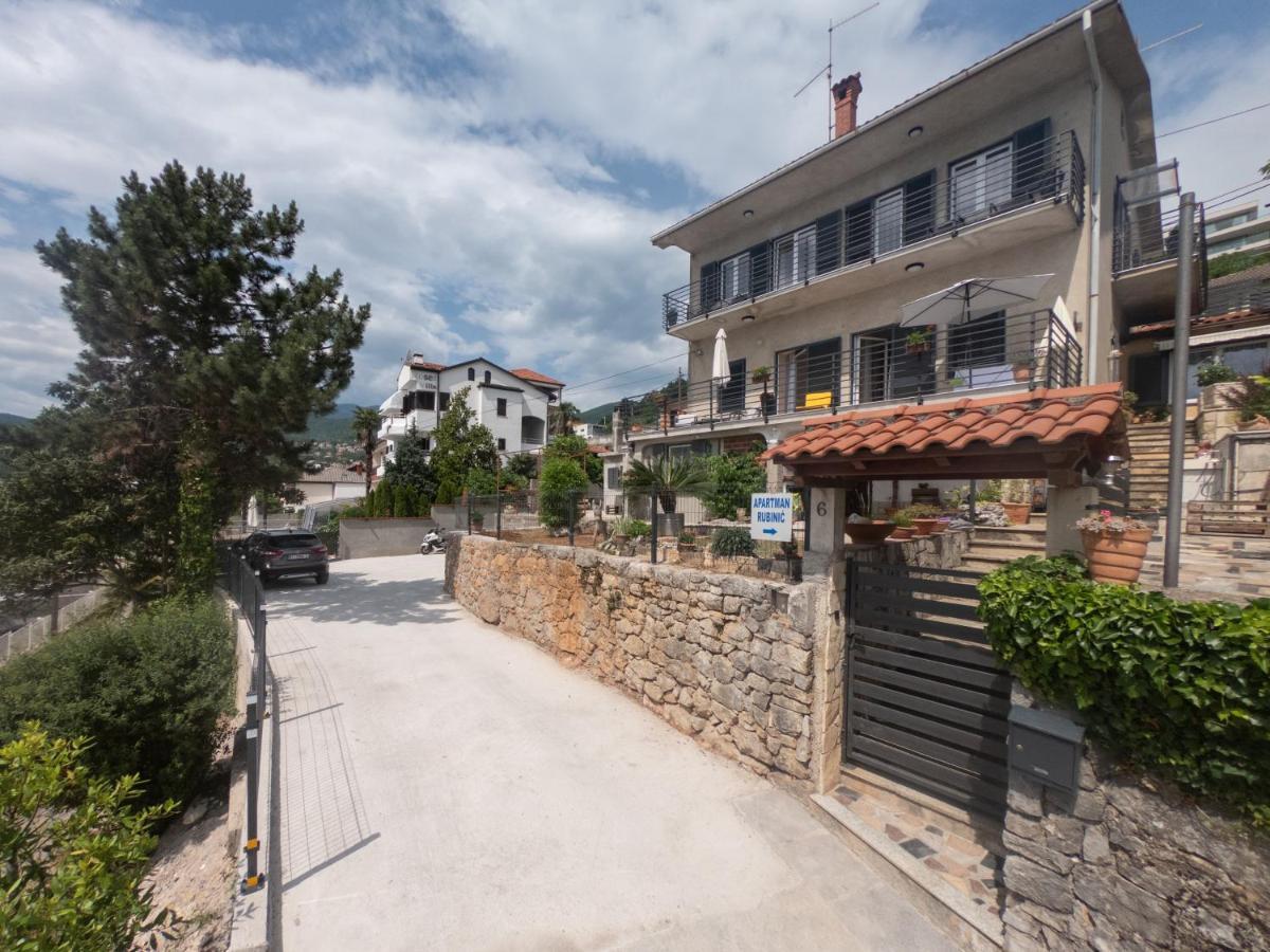 Apartman Rubinic Ičići Buitenkant foto